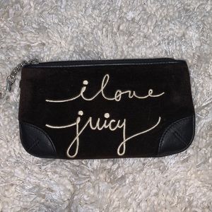 Juicy Couture “I Love juicy” wristlet wallet